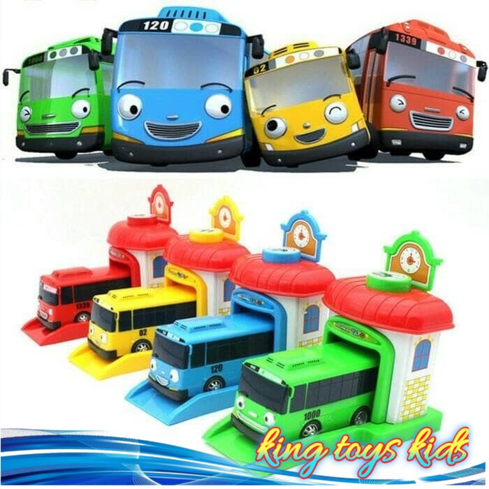 LARIS / Tayo bus garage push and go