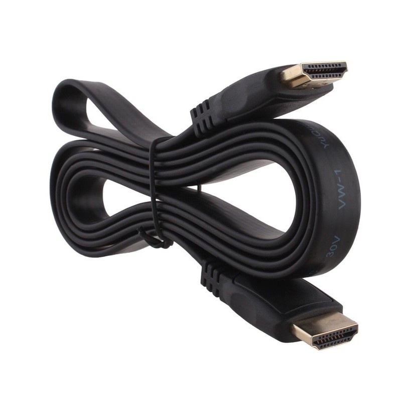 KABEL HDMI 1.5 METER PIPIH - KABEL HDMI TO HDMI 1.5M VERSI 1.4 FLAT CABLE HDMI 1.5M HDTV