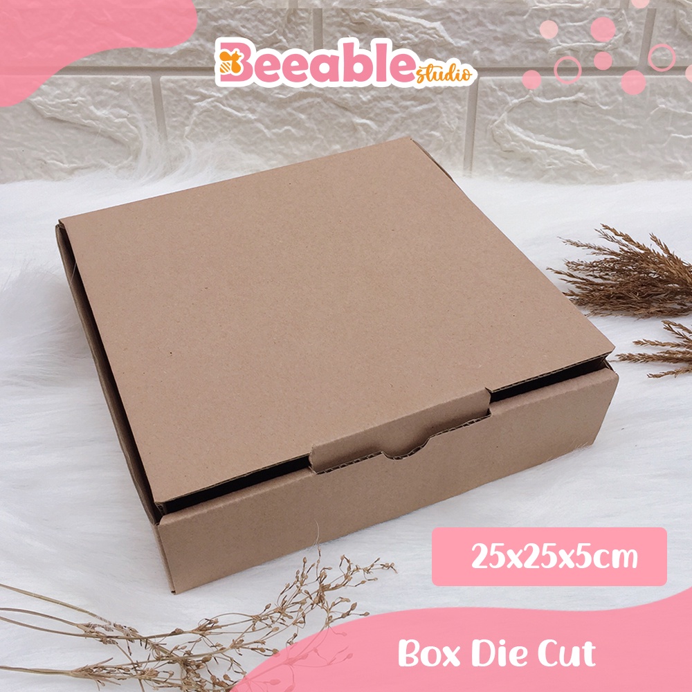 

[25x25x5cm] Box Die Cut Packaging Kotak Dus Packing Hampers