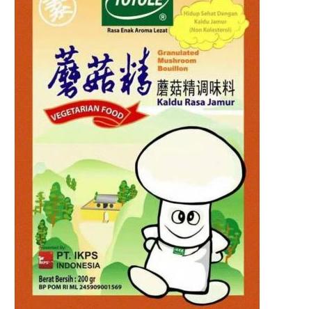 

☇ TOTOLE KALDU JAMUR 200 GRAM ⇂