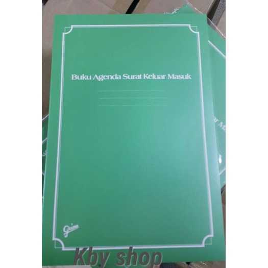 

✨NEW✨ - Buku agenda surat keluar masuk