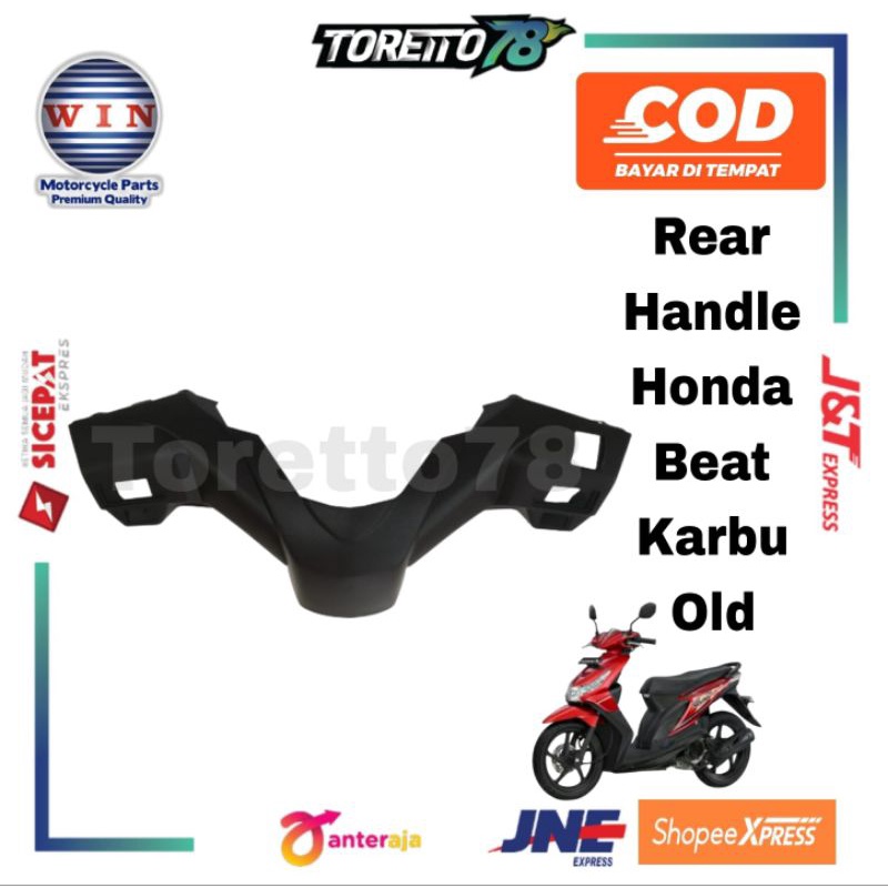 BATOK BELAKANG REAR HANDLE HONDA BEAT KARBU OLD MERK WIN