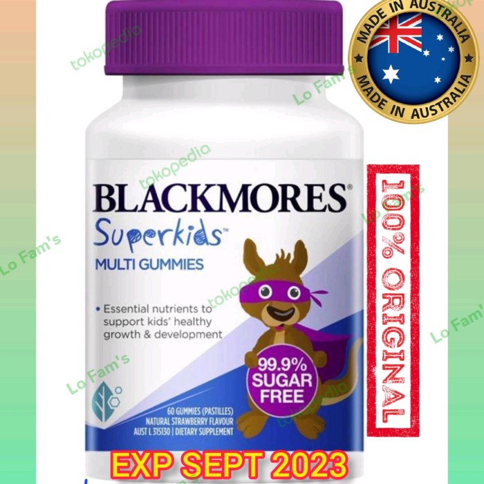 Blackmores Superkids Multi Gummies - 60 Gummies