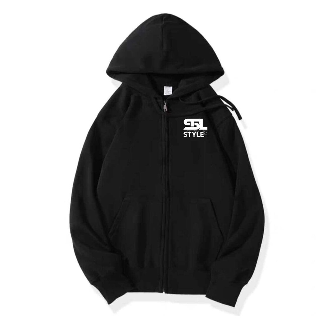 KIYOREN SWEATER ZIPPER HOODIE RESLETING L,XL SUPER PREMIUM HOODIE DISTRO UNISEX PRIA WANITA DEWASA