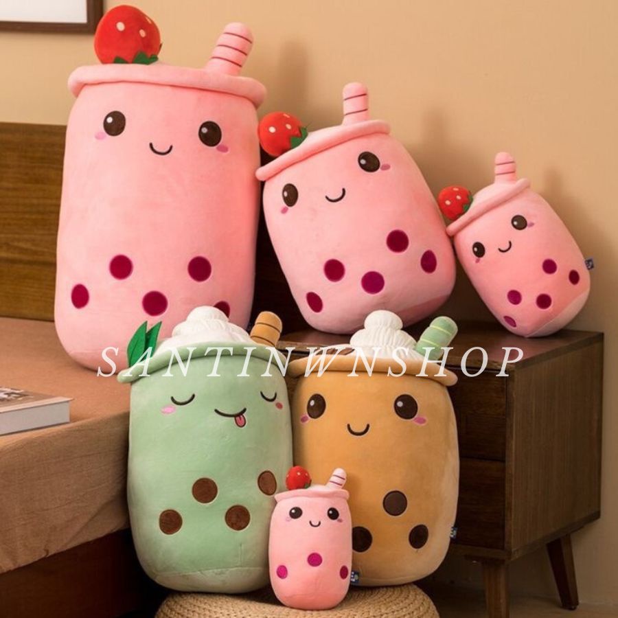 Kado hadiah pacar kekasih adik kakak Kado terbaik Boneka Boba Bubble Milk Tea | Ukuran XL Murah Bone