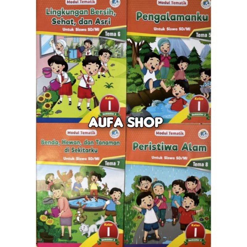 Lks Tematik  kelas 1,2,3,4,5,6 SD/MI Semester 2 Arya duta