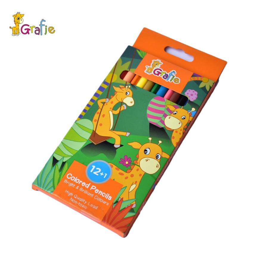 

Kejutan Populer GRAFIE Pensil Warna 12 + 1