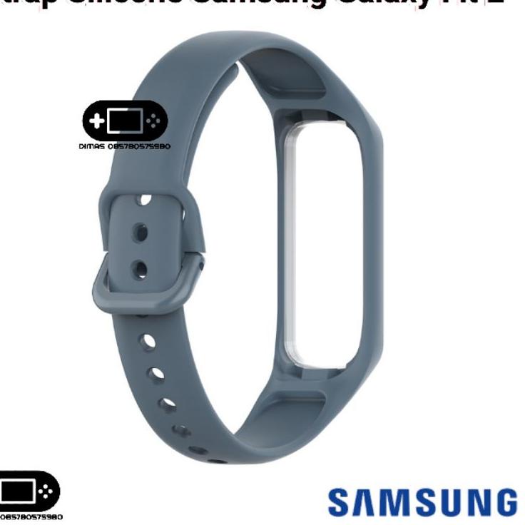 ➯Kemasan Baru Strap Silicone Samsung Galaxy Fit E R375 Silikon Wristband R-375 Tali Jam Tangan Silicon Silikon Import Original%
