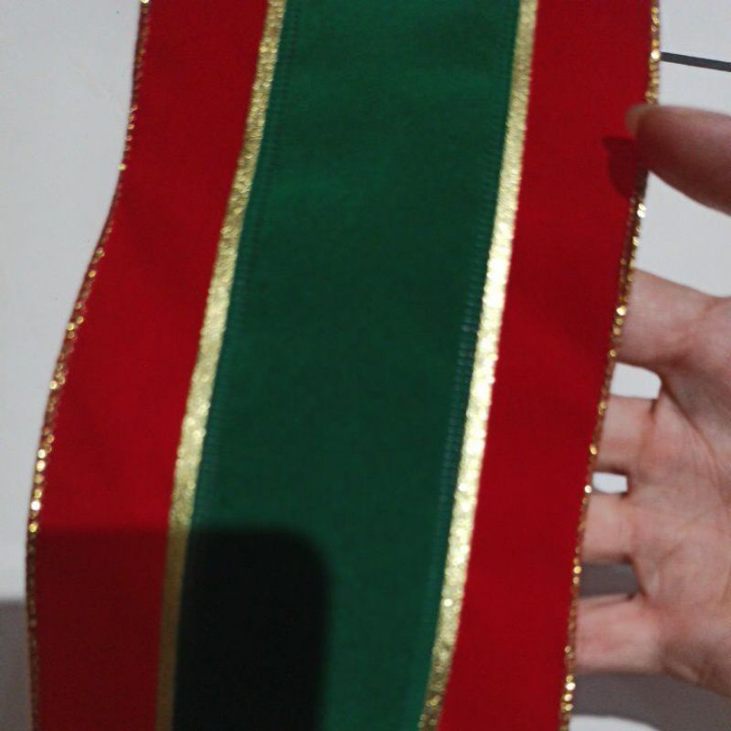 

pita natal merah hijau 10 cm per meter