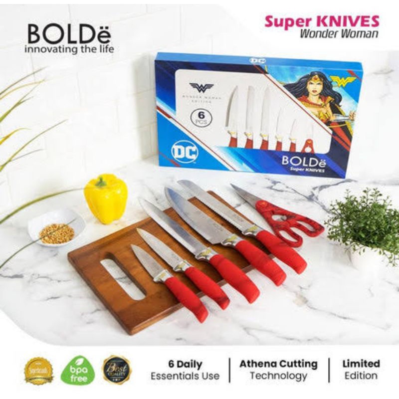 Bolde Wonder Woman Knive Set