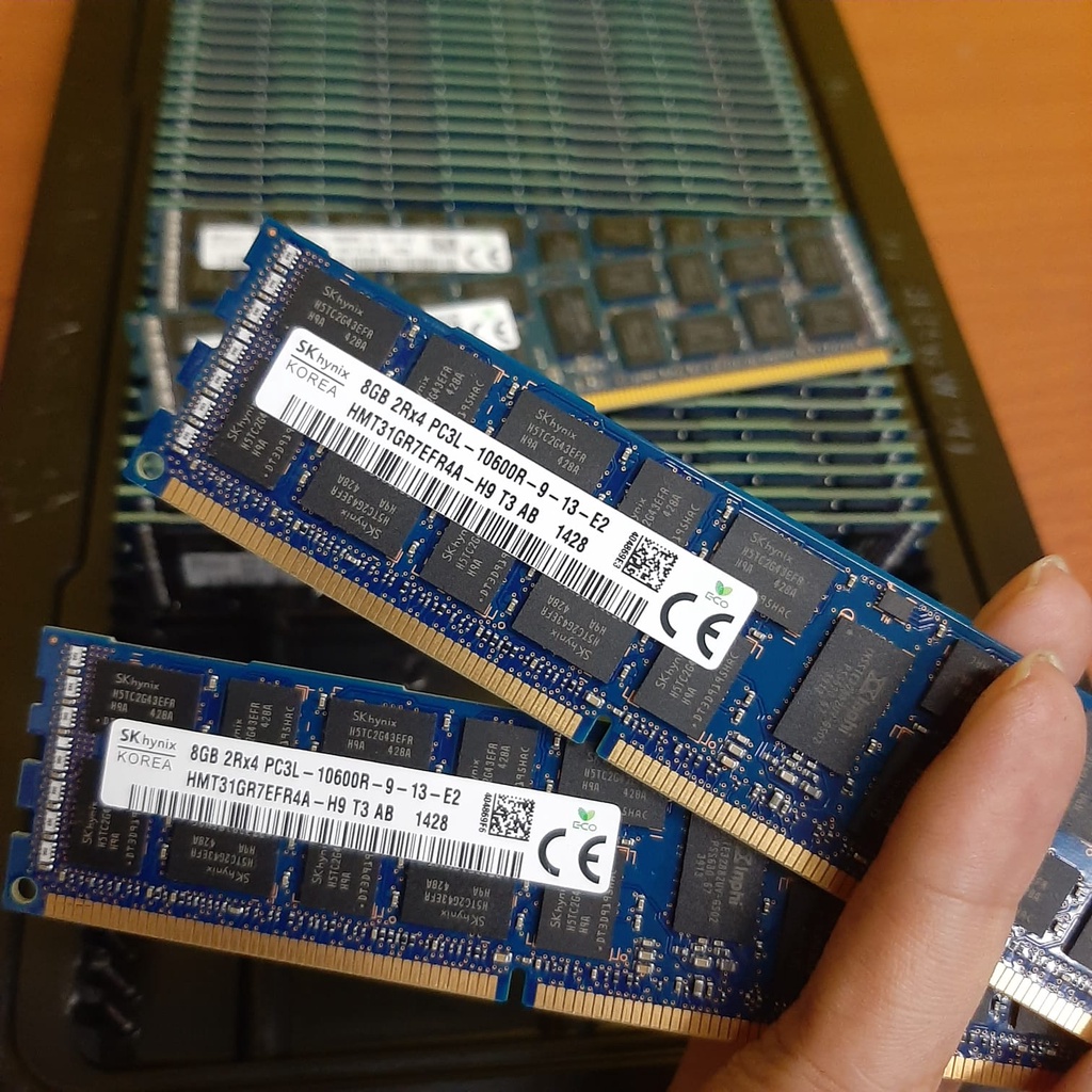 Memory RAM server 8GB DDR3 PC3L 10600R Ecc Reg/Khusus pc server Xeon