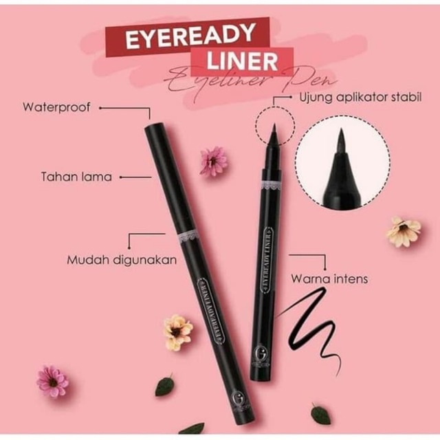 ✦SINAR✦Madame Gie Eyeready Liner Black/ Wing it Lady liner