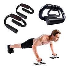 Serbagrosirmurah Push Up Handle Fitness Pushup Handles Model S Alat Bantu Gym Bar Rumah