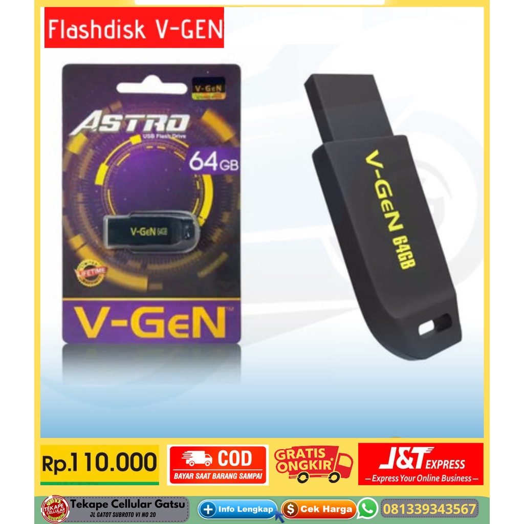 Flashdisk Vgen 64gb
