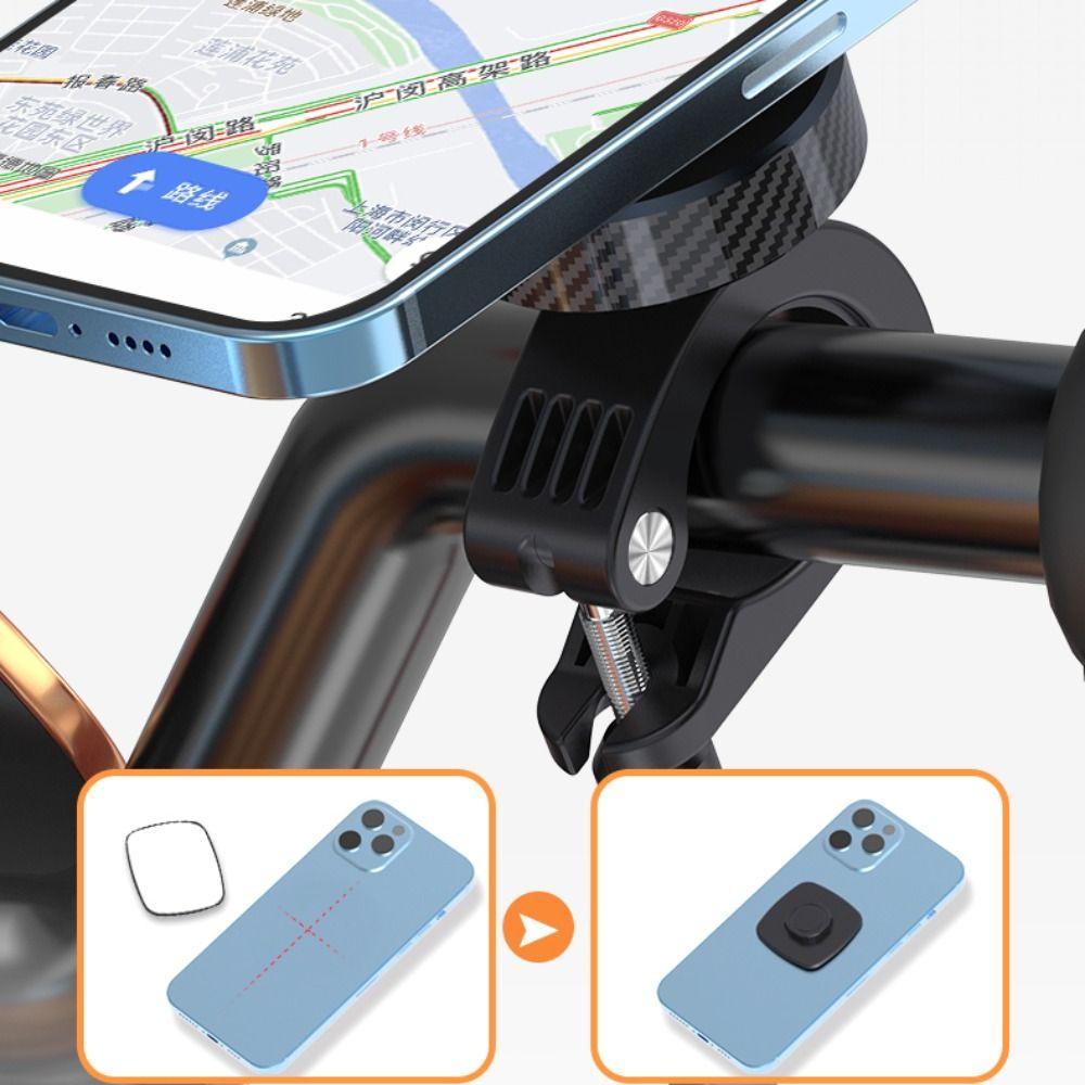 Populer Sepeda Phone Holder 360 Rotation Bracket Support Phone Mount