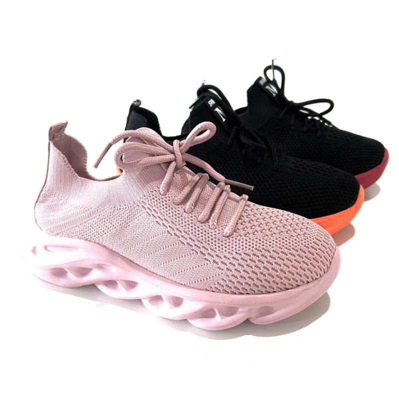 sepatu import dewasa sepatu wanita dan laki laki bahan rajut halus art k3033
