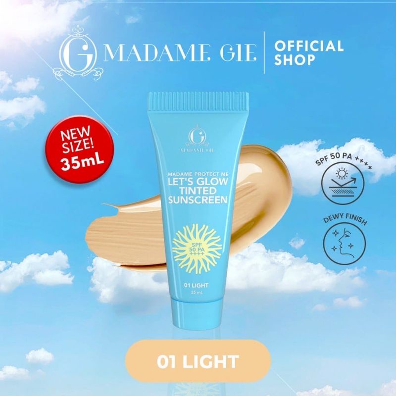 Madame Gie Madame Protect Me Sunscreen SPF 50 PA ++++++ 35 ML