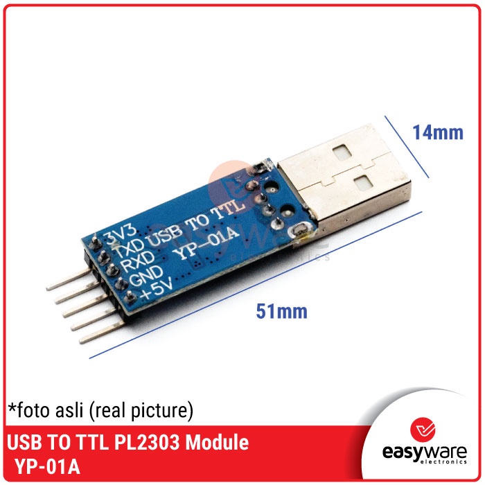 USB to TTL PL2303 PL2303HX MODULE