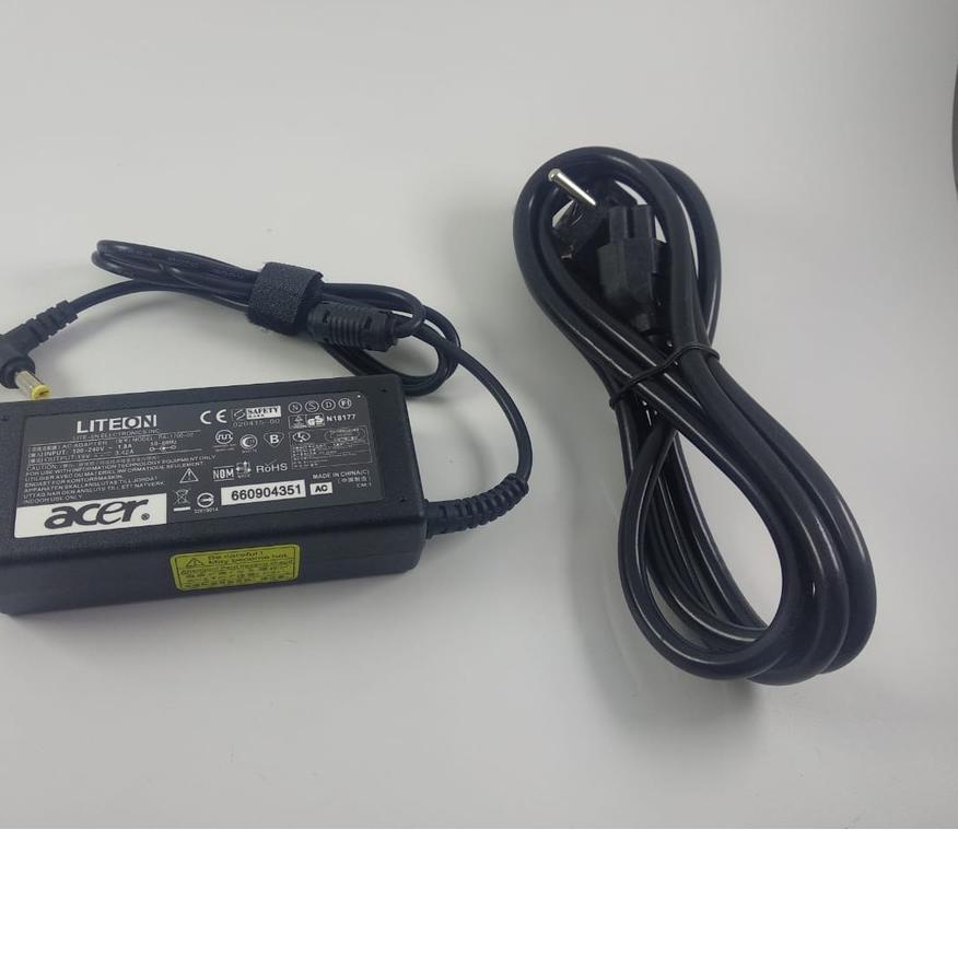 Kekinian ACER ASLI ORI Original CAS AN CASAN Adaptor Charger LapAspire 19v 3.42A Kepala Kuning 5.5*1
