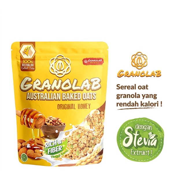 

GRANOLAB ORIGINAL HONEY 210GR - GRANOLA