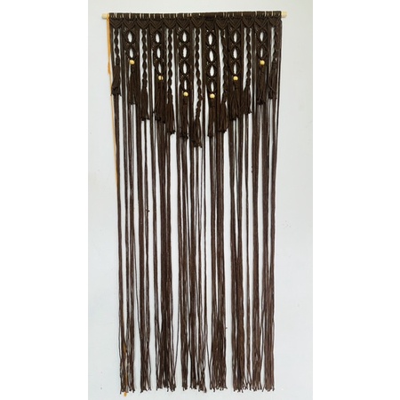 macrame tirai pintu