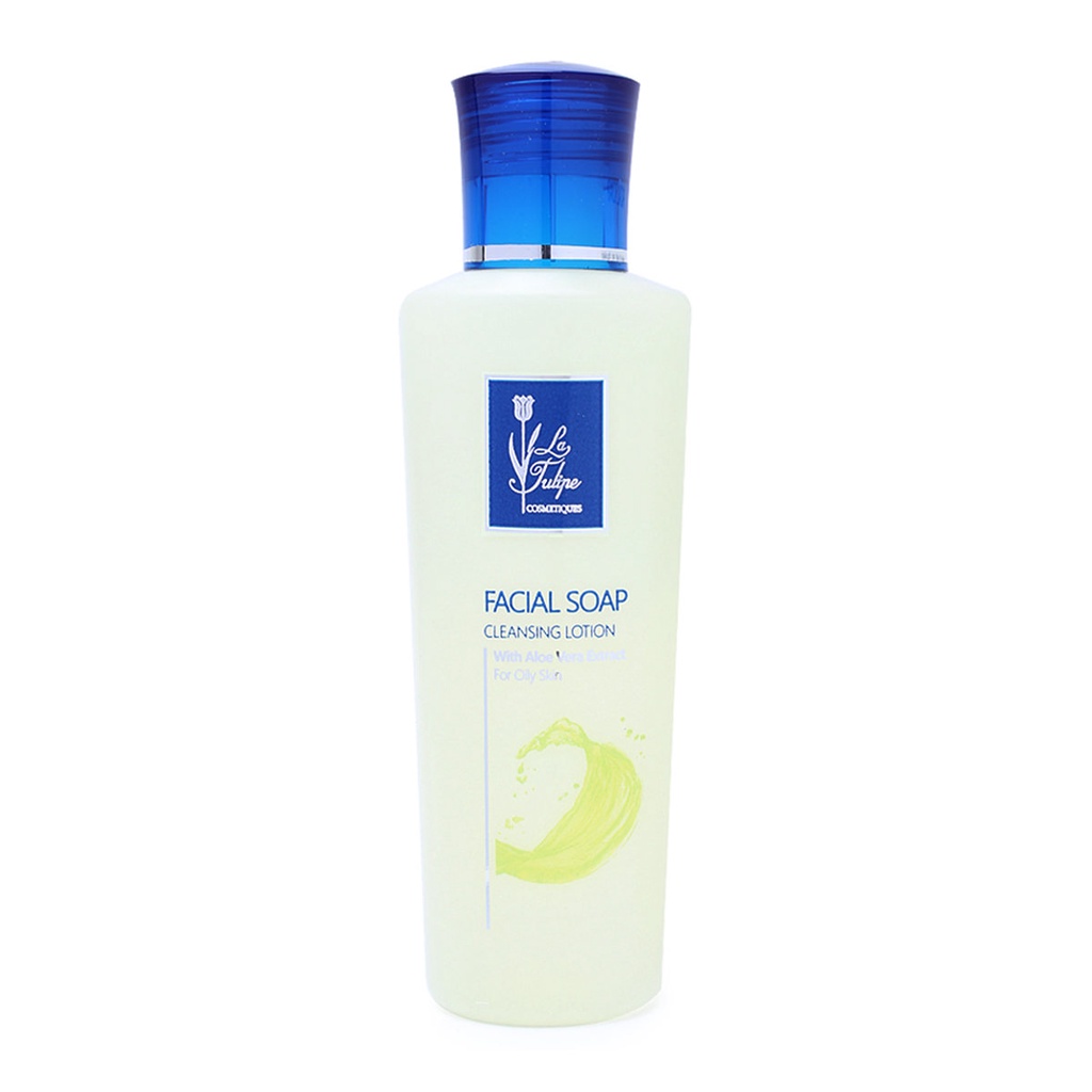 LA TULIPE Facial Soap Cleansing Lotion With Aloevera