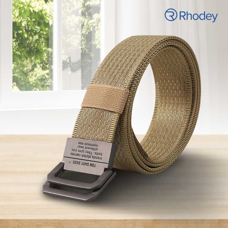 Spesifikasi Rhodey Craftman Tali Ikat Pinggang Pria Canvas Buckle Belt