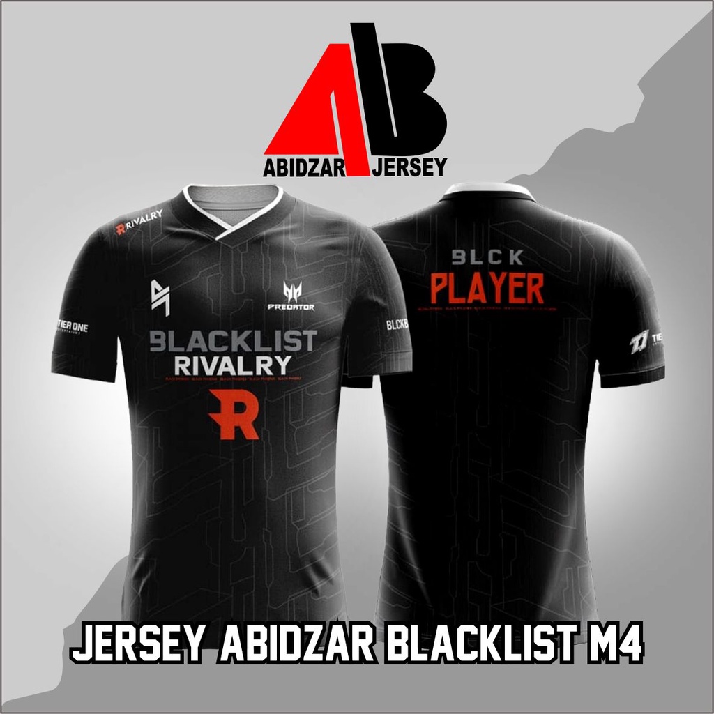 JERSEY BLACKLIST M4 BAJU BLACKLIST INTERNATIONAL 2023