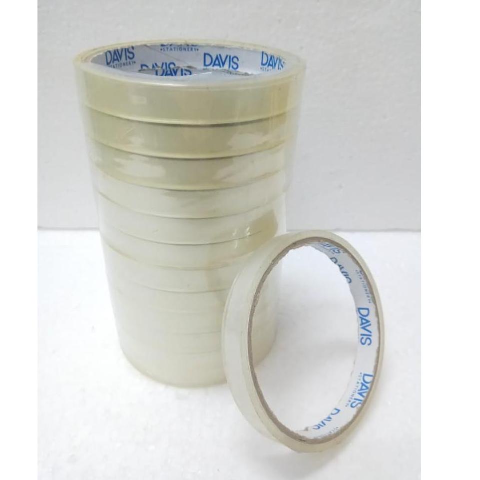 

[KODE PRODUK ZDSCM9051] [DAVIS]Isolasi 1/2" Davis Label Biru (12pcs)