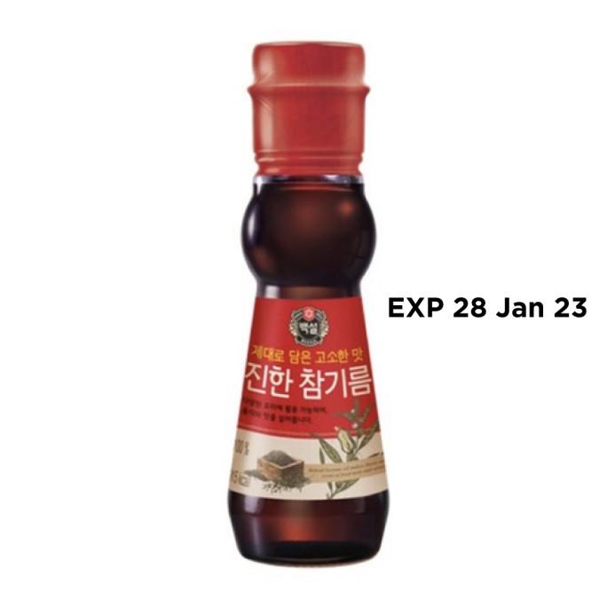 

CJ Beksul Premium Sesame Oil Korea/ Minyak Wijen Korea/ Camgirem 110ml
