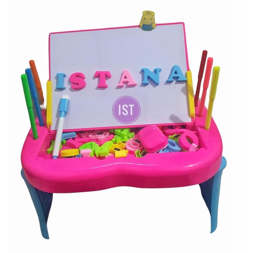 

ID MAINAN PAPAN TULIS MAGNETIC DRAWING BOARD MEJA BELAJAR ANAK FU1131 TERLARISS...,,,,,
