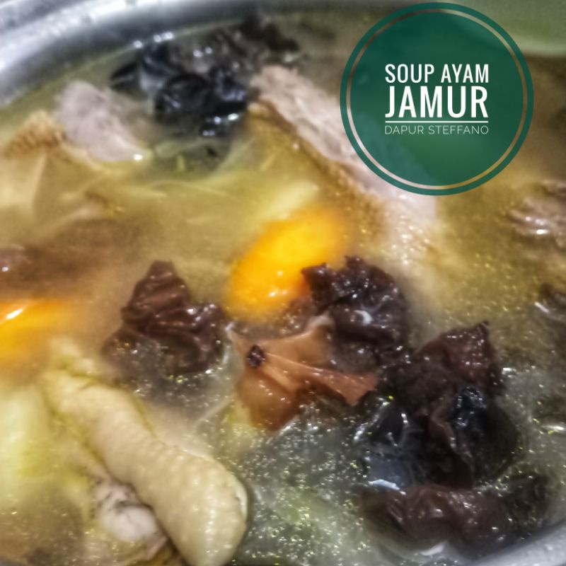 

Sop Sup Ayam Kampung rasa rempahan