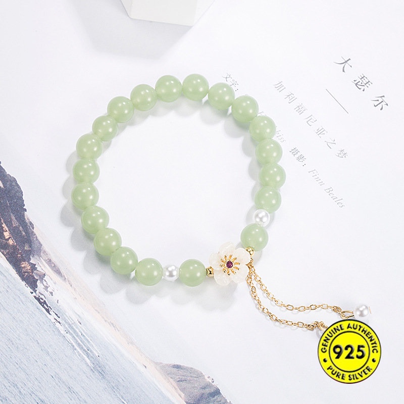 Gelang Begonia Rumbai Shell Mutiara Untuk Wanita U1497