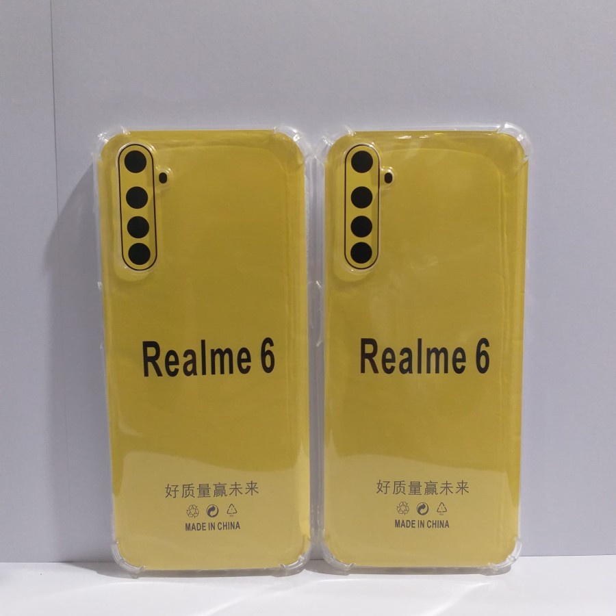 Anti Crack Realme 6 Realme 6 Pro Silicon Jelly Bening Softcase Clear