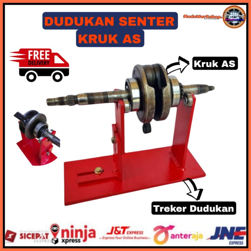 Jual Standar Dudukan Senter Bandul Kruk As Dan Treker Bearing Kruk As Set Shopee Indonesia