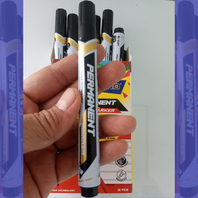 

1 PSC SPIDOL PERMANEN HITAM PEKAT BISA ISI ULANG TEKNOLOGI JEPANG GARANSI TIDAK KERING