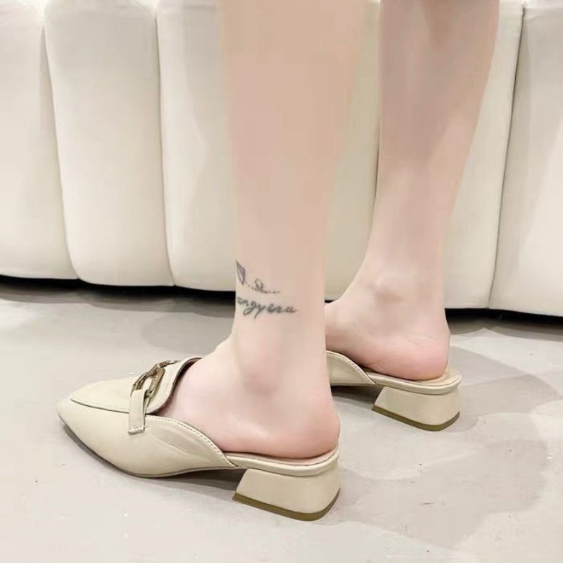 RYX - Offbit Block Sepatu Hak Tahu Wanita Fashion Casual / Jalan Jalan - Ori Import