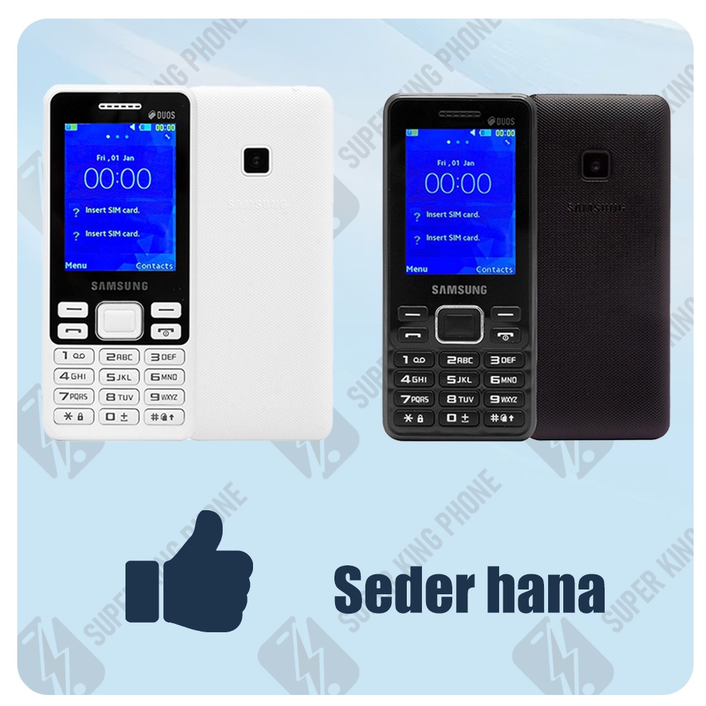 Super King Samsung B350 bergaransi termurah 2G GSM mobile phone Dual Sim