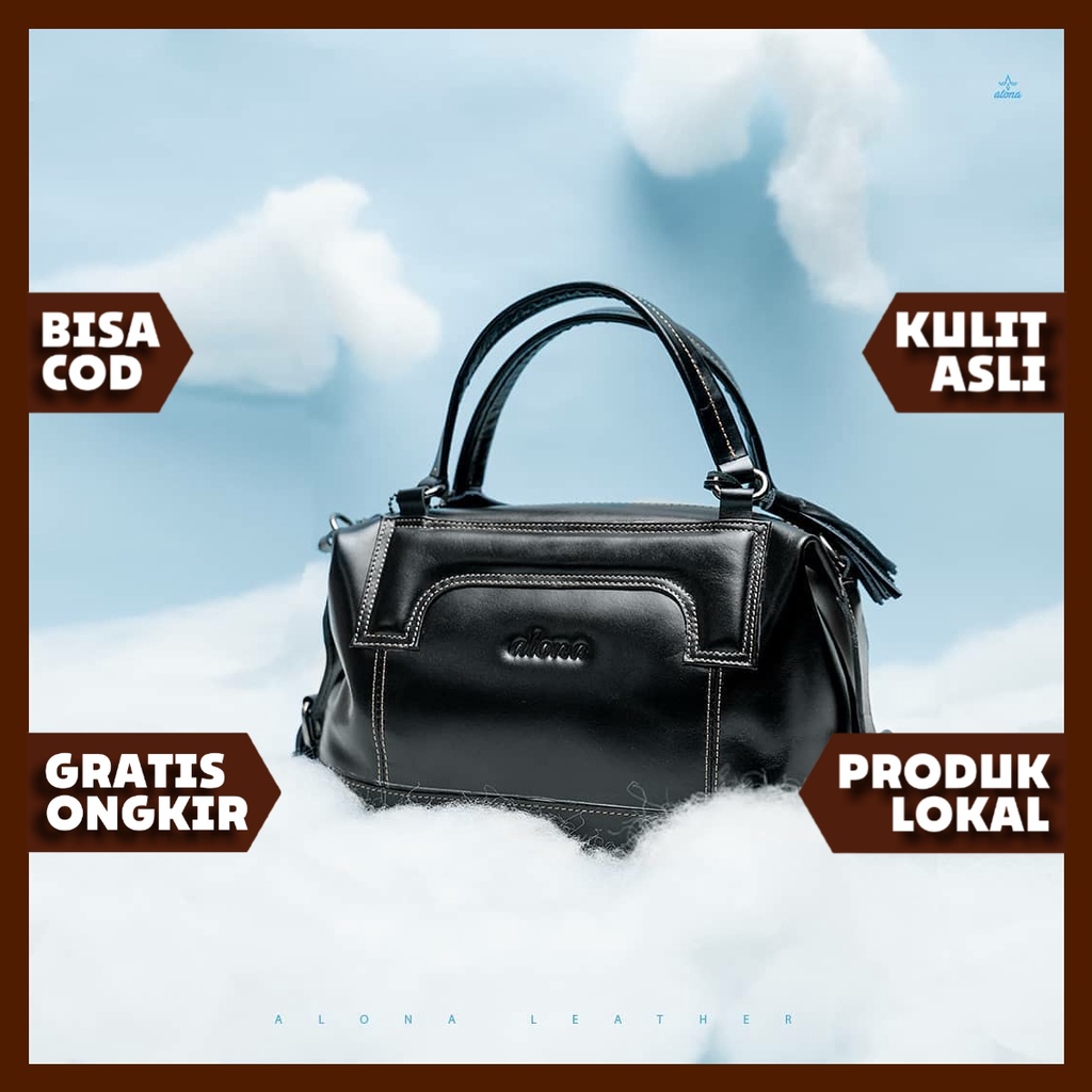 Tas Selempang FREYA Salempang Bahu Jinjing Leather Messenger Crossbody Slingbag Sling Totebag Tote T