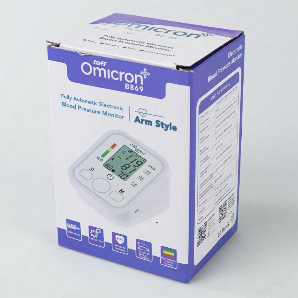 tensimeter digital Taff omicron pengukur tekanan darah elektrik BW3205