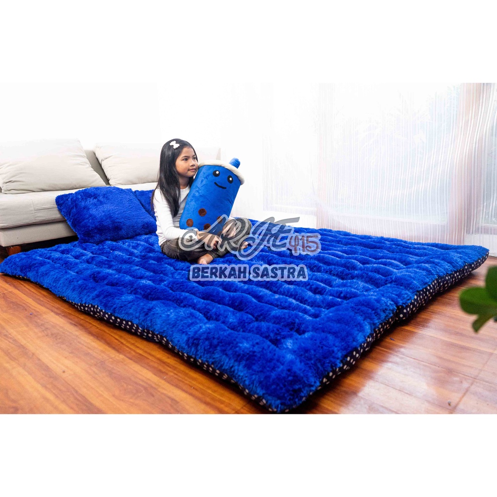Kasur Lantai Jumbo/Kasur Ceu edoh/Kasur Lantai Rasfur LEBIH TEBAL 200x180x12 cm TERMURAH