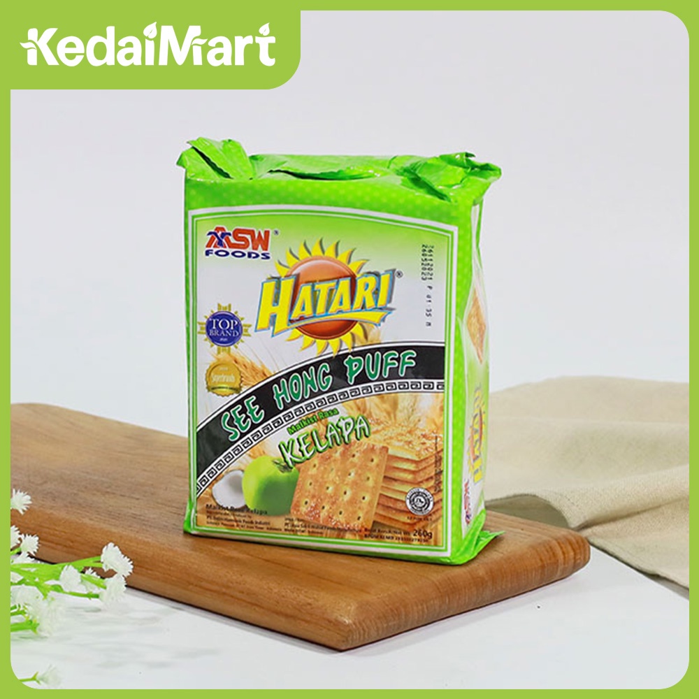 

Hatari See Hong Puff Malkist Kelapa 260 Gram