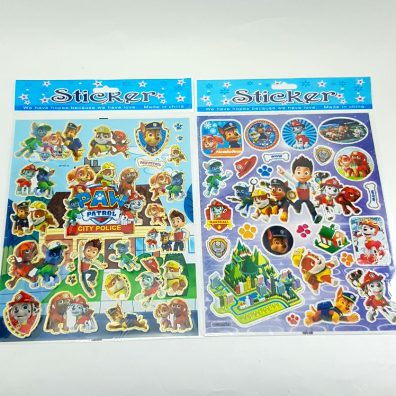 

Sticker Laser Paw Patrol AP-282A / AP-157A
