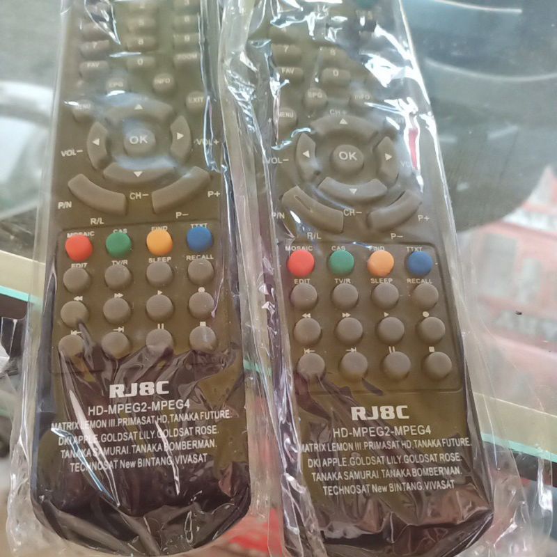 remot digital hd-mp2 sampai mp4 dan optus