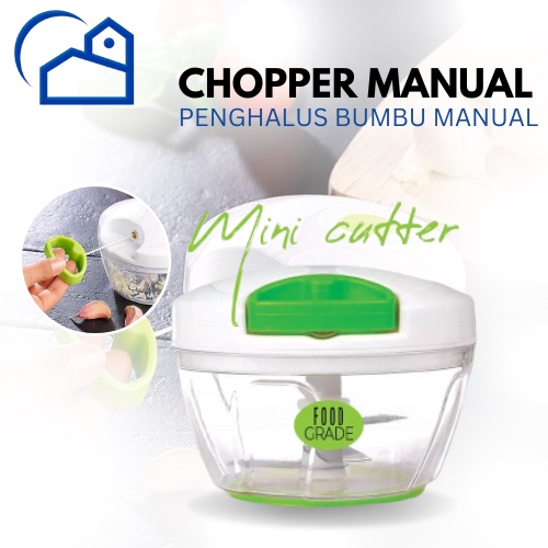Chopper tangan pencacah bumbu / Mini cutter onion slicer original / Onion Chopper 201/502