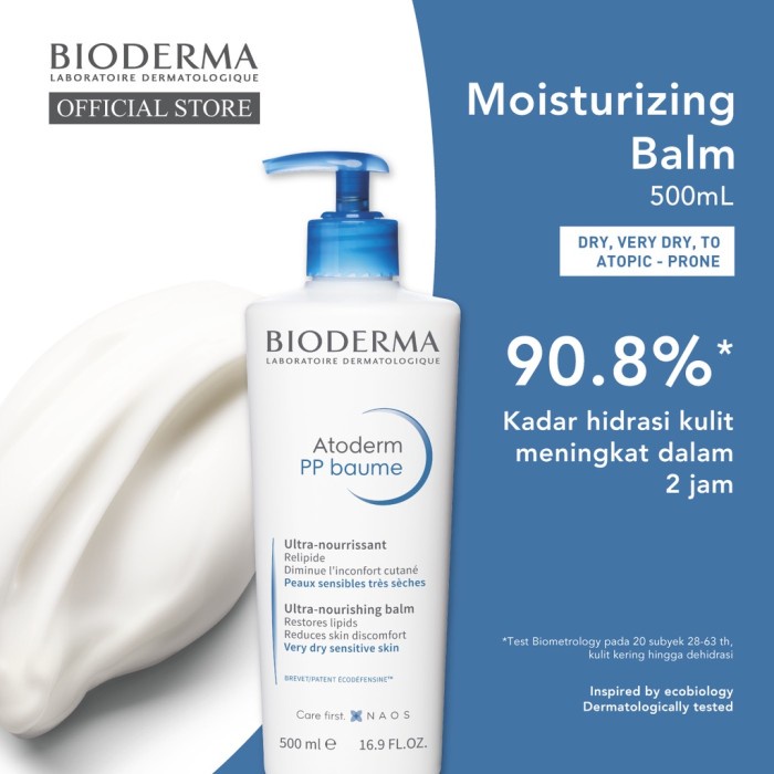 Bioderma Atoderm PP Baume 500 ml - Face / Body Moisturizer