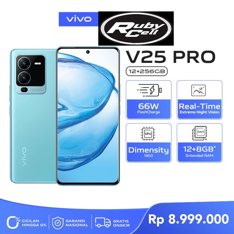 vivo V25 Pro (12/256) - Real-Time Extreme Night Vision, Dimensity 1300