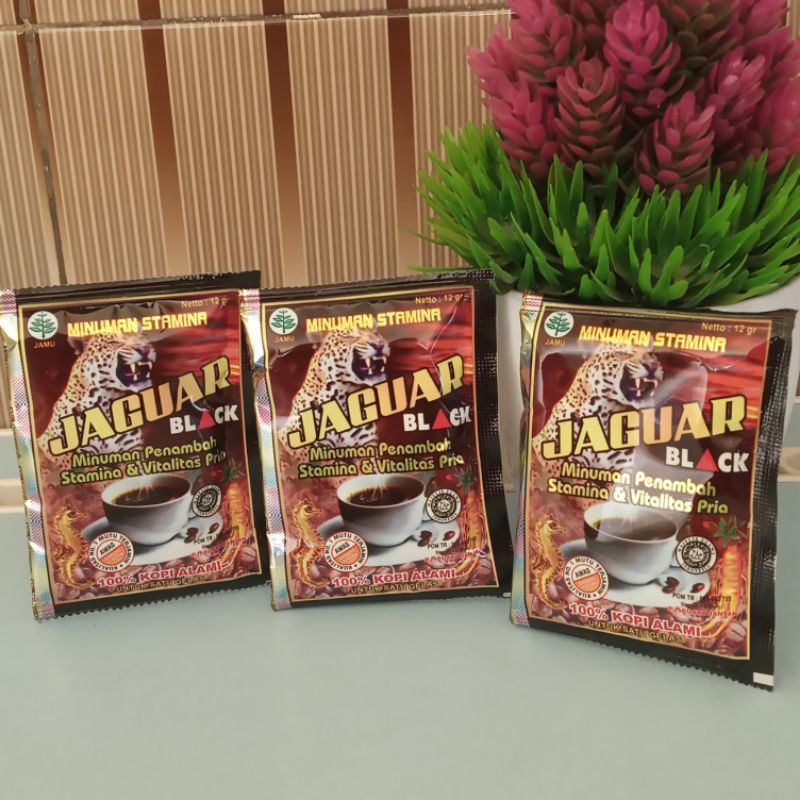 

[BISA COD] KOPI JAGUAR BLACK (1 Sachet)