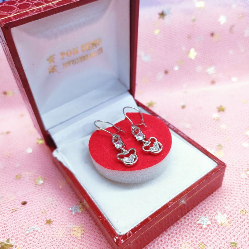 Anting Anak Silver Titanium Anti Karat 261BS