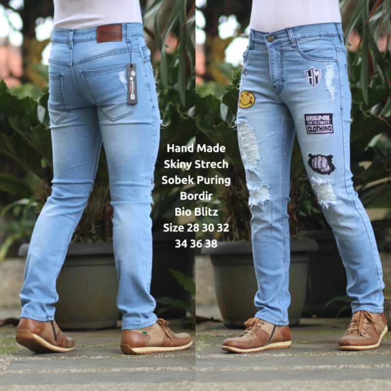 CELANA PANJANG PRIA-CELANA JEANS PRIA MODEL SLIM FIT-CELANA PRIA PREMIUM